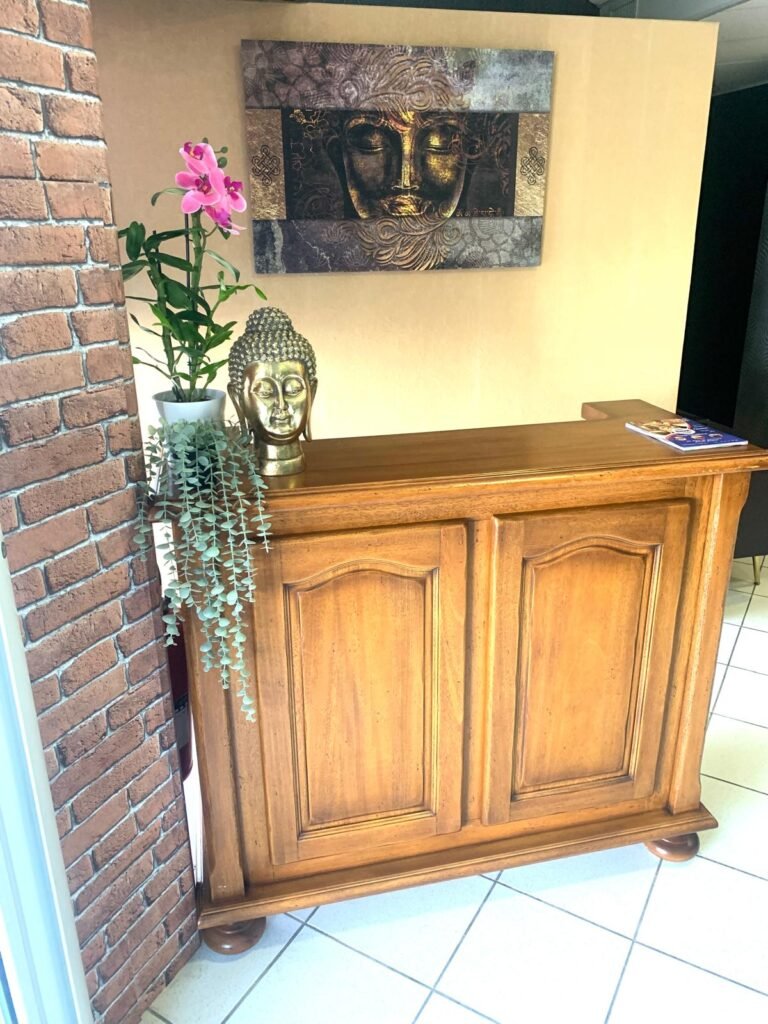 Entrée de l'institut Bangkok Thaï Massage à Blagnac
