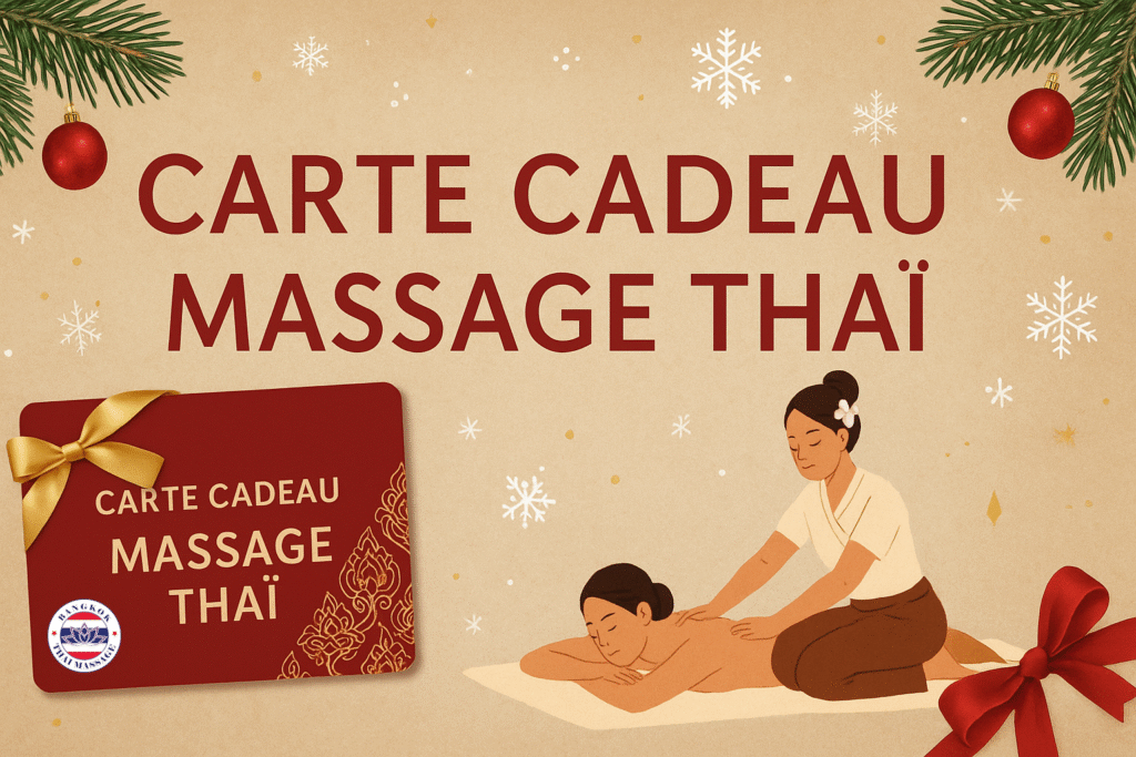carte cadeau Bangkok-Thaï-Massage à offrir